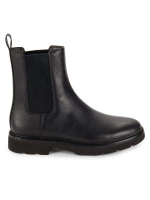 Vince Ryker Leather Ankle Chelsea Boots on SALE | Saks OFF 5TH