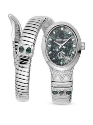 Roberto Cavalli 34MM Stainless Steel Wrap Around Watch on 