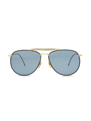 Thom Browne 62MM Aviator Sunglasses on SALE | Saks OFF 5TH display picture 3