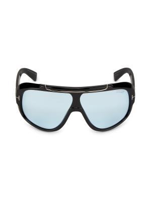 TOM FORD 71MM Shield Sunglasses on SALE | Saks OFF 5TH display picture 2