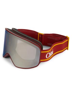 Chloe Cassidy Ski Goggles Burgundy Yellow Gold CH0072S-003-01.jpg?v=1708076057 main image 2