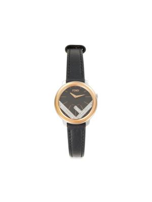 Fendi 28MM Run Away Stainless Steel, Ion-Plated Rose Gold  display picture 2