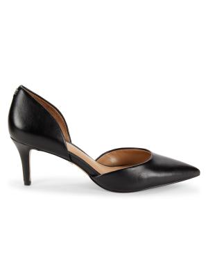 Sam Edelman Jaina 50MM Leather D'orsay Pumps on SALE | Saks OFF 5TH