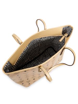 MCM Aren Visetos Monogram Coated Canvas Tote on SALE | Saks OFF 5TH