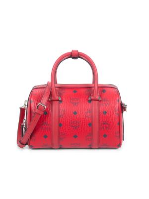 MCM Aren Visetos Monogram Coated Canvas Top Handle Bag on 