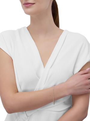 14K Yellow Gold Beaded Bracelet