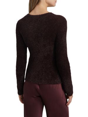Metallic Eyelash Knit Sweater