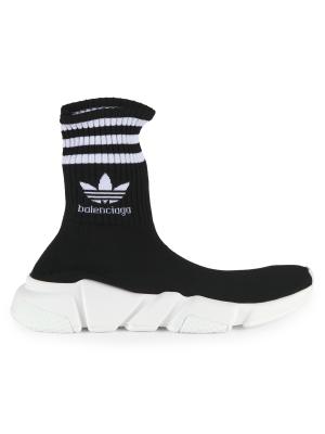 Balenciaga Speed Logo High Top Sock Sneakers on SALE | Saks  display picture 1