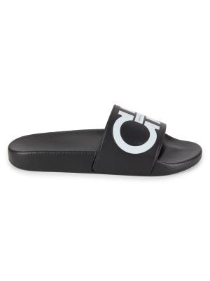 FERRAGAMO Groovy Dual Gancini Slides on SALE | Saks OFF 5TH display picture 3