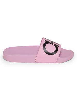 Ferragamo Slides selling them for 105$ Flat slide with Gancini ornament - Women | Ferragamo main image 2