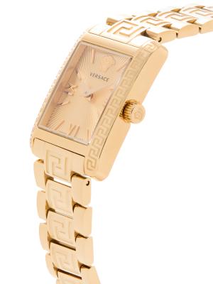 Versace Womens Tonneau Gold 23mm Bracelet Watch Versace Tonneau 23MM Gold-Plated Stainless Steel Quartz  main image 4