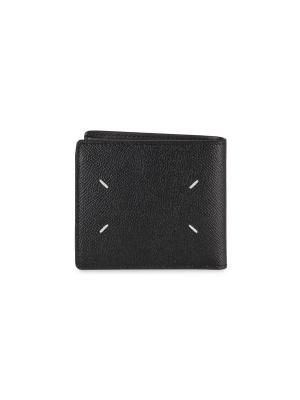Maison Margiela Leather Bifold Wallet on SALE | Saks OFF 5TH