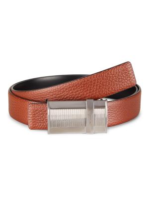 FERRAGAMO Leather Box Frame Belt on SALE | Saks OFF 5TH