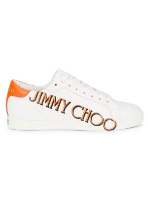 Jimmy Choo Leather Printed Sneakers size 13 worn once Jimmy Choo | Shoes | Jimmy Choo Printed Leather Neoprene  main image 4