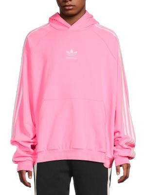 Balenciaga Balenciaga x Adidas Large Fit Cotton Hoodie on SALE