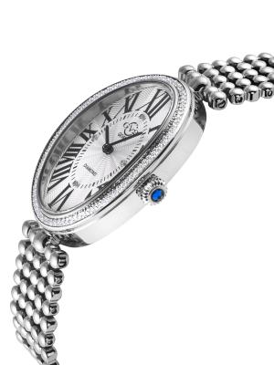 GV2 Piazza Navona Stainless Steel & 0.02 TCW Diamond Bracelet