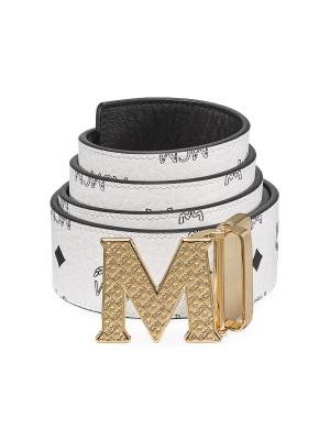 MCM Claus Reversible Logo Engraved Belt on SALE | Saks OFF 5TH