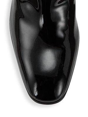 Christian Louboutin Rosalio 70MM Patent Leather Boots on  display picture 1