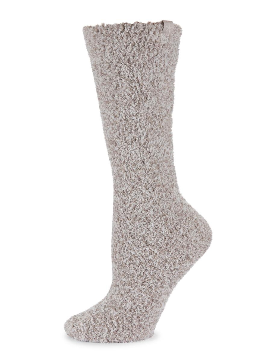 Barefoot Dreams Women's Cozychic Heathered Socks In Gray