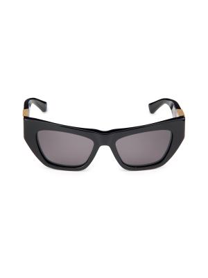 Bottega Veneta 52MM Cat-Eye Sunglasses on SALE | Saks OFF 5TH display picture 2
