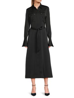 Robe Tunique Rag & Bone En Soie - Noir Et Blanc - Taille 8 - Occasion Très Bon état