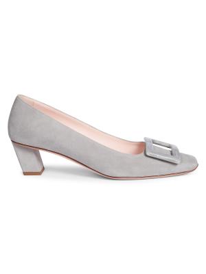 ROGER VIVIER　ベル ヴィヴィエ　size37.5 ブラック Woman ベル ヴィヴィエ パテントレザー パンプス