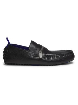 Burberry Motor Low Leather Loafers on SALE | Saks OFF 5TH display picture 2