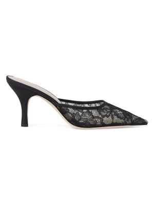 Loeffler Randall Layla 80MM Lace Mules on SALE | Saks OFF 5TH