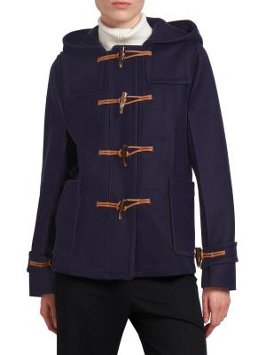Victoria Beckham Wool Duffle Coat on SALE | Saks OFF 5TH