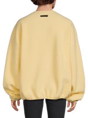 Fear of God Essentials Fleece Crewneck Sweatshirt on SALE | Saks