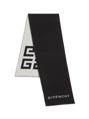 Givenchy Logo Virgin Wool-Silk Scarf on SALE | Saks OFF 5TH