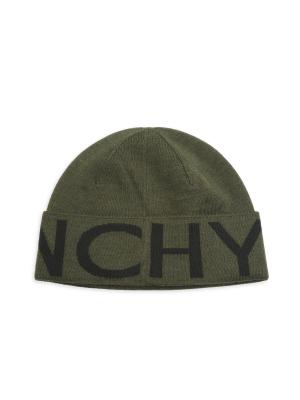 Givenchy Jacquard Wool Beanie on SALE | Saks OFF 5TH