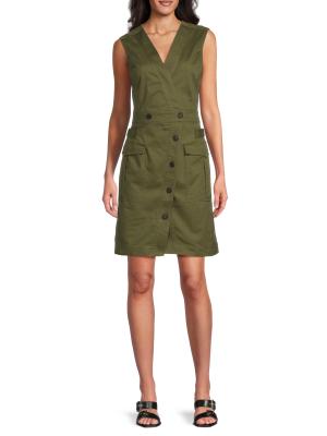 Robe Jersey 10 Crosby Derek Lam - Rouge Indien, Taille 8, Manches Longues, Neuve Avec étiquettes