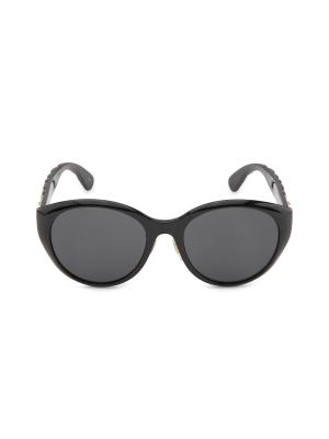 Sale! New Gucci Women\'s 56mm Black Cat Eye Sunglasses! Gucci 56mm Gradient Cat Eye Sunglasses | Nordstrom main image 3
