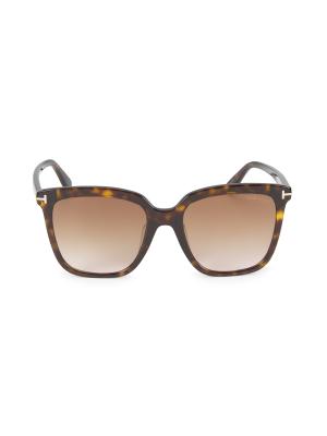 TOM FORD 55MM Square Sunglasses on SALE | Saks OFF 5TH display picture 2