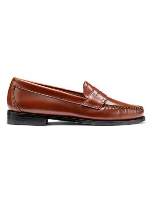 G.H. Bass Willa Flat Strap Leather Loafers on SALE | Saks OFF 5TH