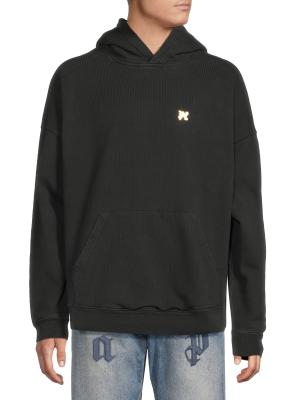 Foggy Logo Cotton Hoodie