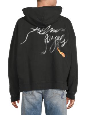 Foggy Logo Cotton Hoodie