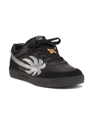 Palm Angels Palm Beach University Leather Low-Top Sneakers  display picture 1