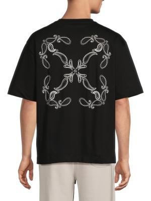 Bandana Arrow Cotton T-Shirt