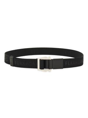 Cut-to-Size Logo Grosgrain Belt