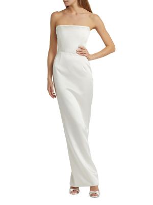 Bronx and Banco Florentina Corset Satin Gown on SALE | Saks OFF 5TH
