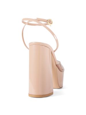 ​115MM Platform Ankle-Strap Sandals