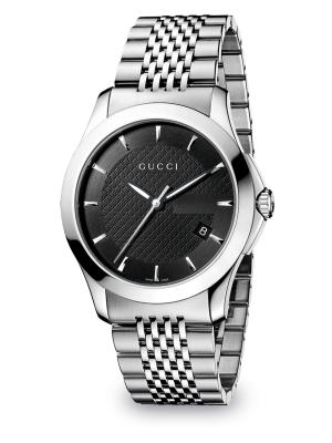 Gucci stainless w black face Men main image 2