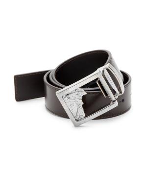 Versace collection belt Versace Collection Chrome Plate Leather Belt (40) - Vintage  main image 4