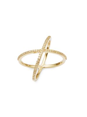 KC Designs X Diamond and 14K Gold Ring on SALE | Saks OFF 5TH