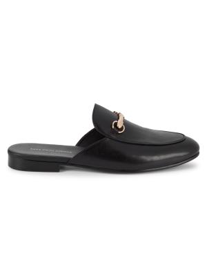 Saks Fifth Avenue Redford Leather Mules on SALE | Saks OFF 5TH display picture 3