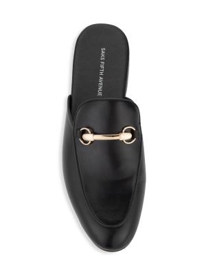 Saks Fifth Avenue Redford Leather Mules on SALE | Saks OFF 5TH display picture 2