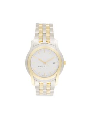 Gucci G Class Two Tone Stainless Steel Bracelet Watch/38MM  display picture 2